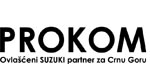 Prokom, Podgorica, Crna Gora - Ovlašćeni SUZUKI partner za Crnu Goru